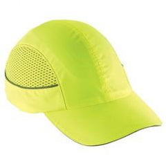 8960 LONG BRIM LIME BUMP CAP W/ LED - Eagle Tool & Supply