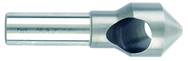 5 Pc. HSS-Bright-0 Flute Countersink & Deburring Tool Set-Plastic Case - Eagle Tool & Supply