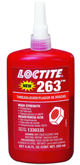 263 threadlocker Red High Strength - 250ml - Eagle Tool & Supply