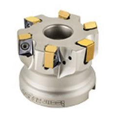 Heli Do Indexable Face Mill-2.5" Dia; 1" Bore Dia - Eagle Tool & Supply