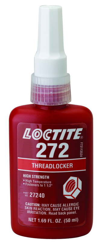 HAZ57 50ML HI TEMP THREAD LOCKR RED - Eagle Tool & Supply