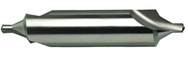 1.6mm x 50mm OAL 60/120° HSS Center Drill-Bright Form B - Eagle Tool & Supply