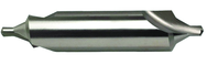1mm x 40mm OAL 60/120° HSS Center Drill-Bright Form B - Eagle Tool & Supply