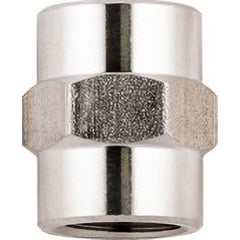 Aignep USA - Stainless Steel Pipe Fittings; Type: Sleeve Adaptor ; Fitting Size: 3/4 ; End Connections: BSPP ; Material Grade: 316L Stainless Steel ; Pressure Rating (psi): 290 - Exact Industrial Supply