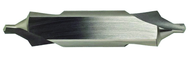 3.15mm x 71mm OAL 60/120° HSS Center Drill with Flat-Bright Form A - Eagle Tool & Supply