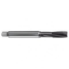 M8x1.0 6H 3-Flute PM Cobalt Semi-Bottoming 10 degree Spiral Flute Tap-TiAlN - Eagle Tool & Supply