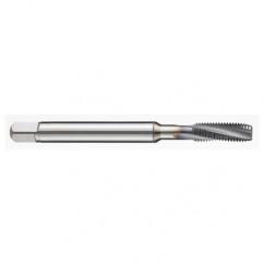 10-32 2BX 3-Flute PM Cobalt Semi-Bottoming 10 degree Spiral Flute Tap-TiAlN - Eagle Tool & Supply