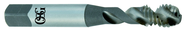 M10 x 1.25 Dia. - D5 - 2FL - HSSE - Bright - Modified Bottoming - Spiral Flute Tap - Eagle Tool & Supply