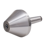 Bull Nose & Pipe Live Center MT5 Head Diameter 6.61in T.I.R. .0008 - Eagle Tool & Supply