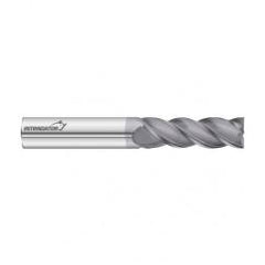 1/2 Dia. x 4 Overall Length 4-Flute Square End Solid Carbide SE End Mill-Round Shank-Center Cut-FC18 - Eagle Tool & Supply