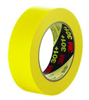 List 301+ 1490mm x 55m Masking Tape - Yellow - Eagle Tool & Supply