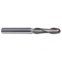 6mm Dia. - 75mm OAL - 30 Helix Bright CBD Ball Nose EM - 2 FL - Eagle Tool & Supply