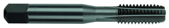 7/16-20 Dia. - GH5 - 4 FL - Premium HSS - Black Oxide - Semi Bottoming Straight FL Tap - Eagle Tool & Supply