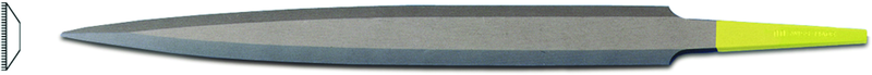 6" INOX Barrette File, Cut 2 - Eagle Tool & Supply