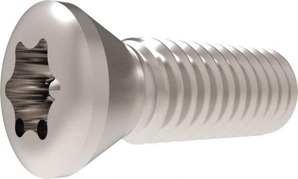 Allied Machine and Engineering - Torx Plus Mounting Screw for Indexable Drilling - M5x0.80 Thread, Industry Std 75020-IP20-1, For Use with Drill Heads - Eagle Tool & Supply