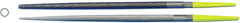 8" INOX Round File, Cut 0 - Eagle Tool & Supply