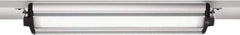 Waldmann Lighting - Nonadjustable, Bracket Mounted, LED, Silver, General Purpose Task Light - 34 Watt, 100 to 240 Volt, Nonmagnifying - Eagle Tool & Supply