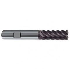 14mm Dia. - 83mm OAL - 45° Helix Firex Carbide End Mill - 6 FL - Eagle Tool & Supply