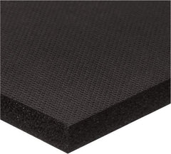 Value Collection - 5/8" Thick x 5/8" Wide x 3' Long Black Closed Cell Buna-N Foam Rubber Roll - Stock Length, Adhesive Back, -40°F to 200°F - Eagle Tool & Supply