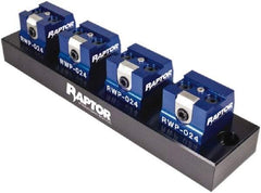 Raptor Workholding - 3/4" Jaw Width, 2-7/8" High x 13" Long x 4" Wide Dovetail Vise - For Use with 4 & 5 Axis Workholding Systems - Eagle Tool & Supply