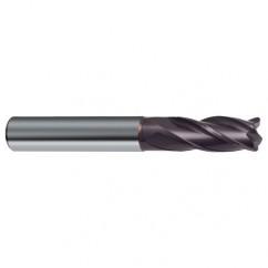 1/8 Dia. x 1-1/2 Overall Length 4-Flute Square End Solid Carbide SE End Mill-Round Shank-Center Cut-Firex - Eagle Tool & Supply