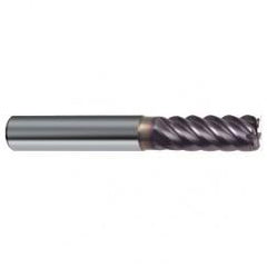 1/2" Dia. - 3" OAL - 45° Helix Firex Carbide End Mill - 6 FL - Eagle Tool & Supply