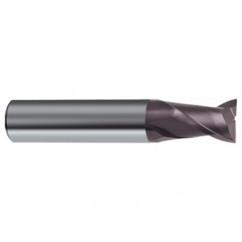 5/8 Dia. x 3 Overall Length 2-Flute Square End Solid Carbide SE End Mill-Round Shank-Center Cut-Firex - Eagle Tool & Supply