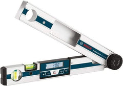 Bosch - Digital & Dial Protractors Style: Angle Measuring Range (Degrees): 220 - Eagle Tool & Supply
