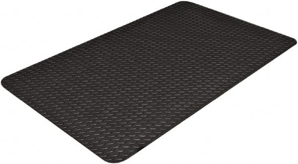 Ability One - 12' Long x 3' Wide x 9/16" Thick Dry/Wet Environment Heavy Duty Anti-Fatigue Matting - Eagle Tool & Supply