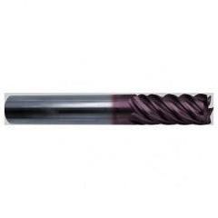 5/8" Dia. - 3-1/2" OAL - 6 FL Variable Helix Firex Carbide End Mill - Eagle Tool & Supply