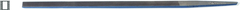 6" Pillar Narrow File, Cut 0 - Eagle Tool & Supply