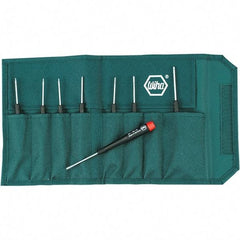 Wiha - 8 Piece Torx Screwdriver Set - Comes in Canvas Pouch - Eagle Tool & Supply