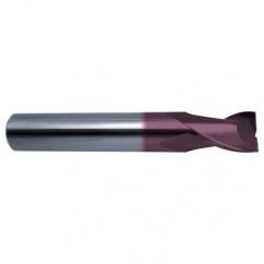 5/32 Dia. x 2 Overall Length 2-Flute Square End Solid Carbide SE End Mill-Round Shank-Center Cut-Firex - Eagle Tool & Supply