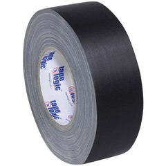 Tape Logic - Pack of (3), 2" x 60 Yd Rolls of 11 mil Black Rubber Gaffers Tape - Eagle Tool & Supply