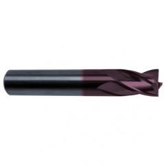 3/32 Dia. x 1-1/2 Overall Length 4-Flute Square End Solid Carbide SE End Mill-Round Shank-Center Cut-Firex - Eagle Tool & Supply