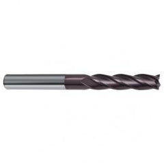 3/4 Dia. x 6 Overall Length 4-Flute Square End Solid Carbide SE End Mill-Round Shank-Center Cut-Firex - Eagle Tool & Supply