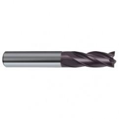 5/16 Dia. x 3 Overall Length 4-Flute Square End Solid Carbide SE End Mill-Round Shank-Center Cut-Firex - Eagle Tool & Supply