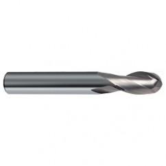 3/4" Dia. - 4 OAL - 30 Helix Bright CBD Ball Nose EM - 2 FL - Eagle Tool & Supply