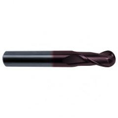 7/64" Dia. - 1-1/2" OAL - 30 Helix Firex CBD Ball Nose EM - 2 FL - Eagle Tool & Supply