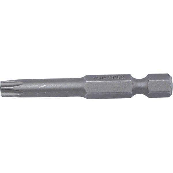 Wiha - T8 Power Bit - 1/4" Drive, 2" OAL - Eagle Tool & Supply