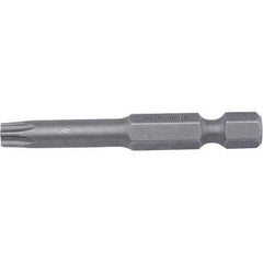 Wiha - T9 Power Bit - 1/4" Drive, 2" OAL - Eagle Tool & Supply