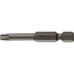 Wiha - T50 Power Bit - 1/4" Drive, 2" OAL - Eagle Tool & Supply