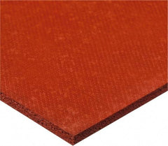 Value Collection - 5/8" Thick x 5/8" Wide x 36" Long, Adhesive Backed, Silicone Foam Rubber Strip - Stock Length, 100 psi Tensile Strength, -100 to 500°F, Red - Eagle Tool & Supply