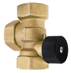 Bell & Gossett - 1" Pipe, Brass Manually Operated Plumbing Valve - Buna Seal, FNPT - Eagle Tool & Supply