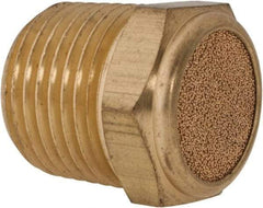 ARO/Ingersoll-Rand - 1/2 Male NPT, 7/8" Hex, 7/8" OAL, Breather Vent - 250 Max psi - Eagle Tool & Supply