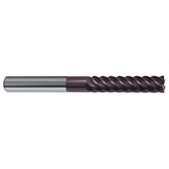 5/16" Dia. - 3" OAL - 45° Helix Firex Carbide End Mill - 6 FL - Eagle Tool & Supply