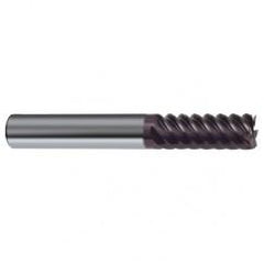 1/2" Dia. - 3" OAL - 55° Helix Firex Carbide End Mill - 6 FL - Eagle Tool & Supply