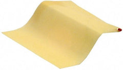 Value Collection - 42" Wide, 0.04" Thick, Natural Latex Rubber Foam Sheet - 35 to 45 Durometer, Amber (Color), -65 to 180°F, 4,000 psi Tensile Strength, Cut-to-Length - Eagle Tool & Supply