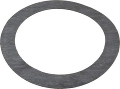 Made in USA - 6" Pipe, 6-5/8" ID x 8-3/4" OD Flange Gasket - Graphite, Silver Gray, 1/16" Thick - Eagle Tool & Supply