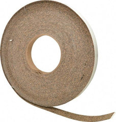 Made in USA - 3/4" Wide x 1/32" Thick, Adhesive Backed Gasketing Roll - 40 to 60 Durometer, 33 Lb per Cubic' Min Density - Eagle Tool & Supply